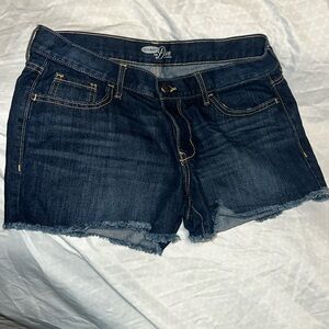 Sz 8 Regular. Dark denim shorts